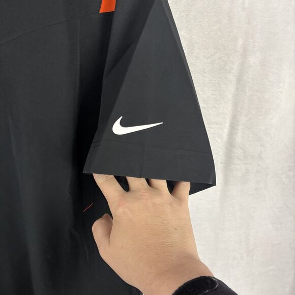 Nike Cincinnati Bengals On Field Team Issue Jacket Short Sleeve DO6744-010 Sz XL - Picture 3 of 8